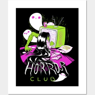 Horror Club Posters and Art